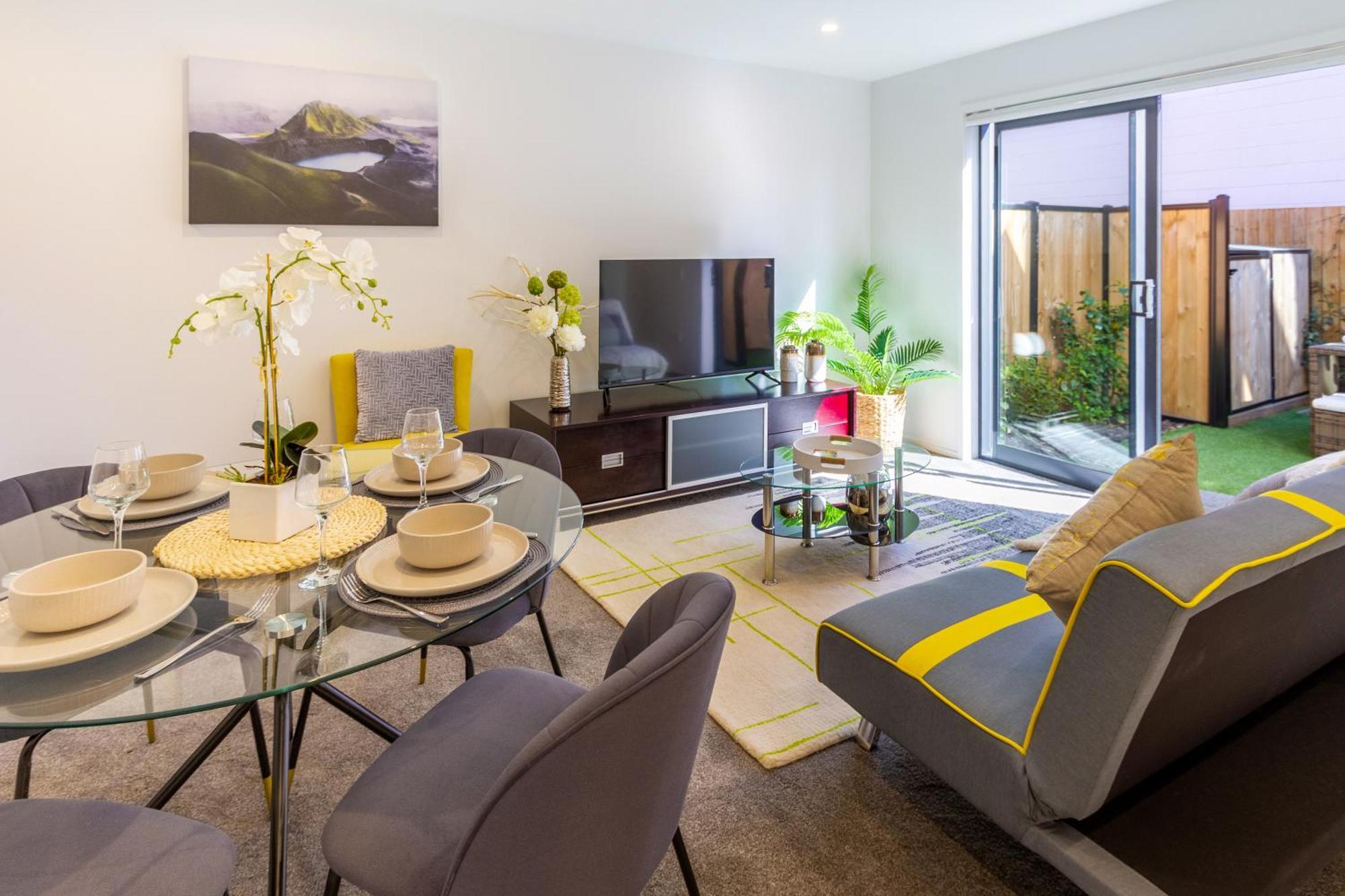 Central Escape On Cashel Street 2 Bed 2 Bath Christchurch Extérieur photo
